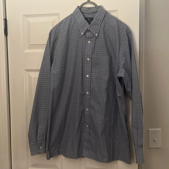 Dockers Shirt Mens Large tall wrinkle resistant button down - Picture 1 of 9